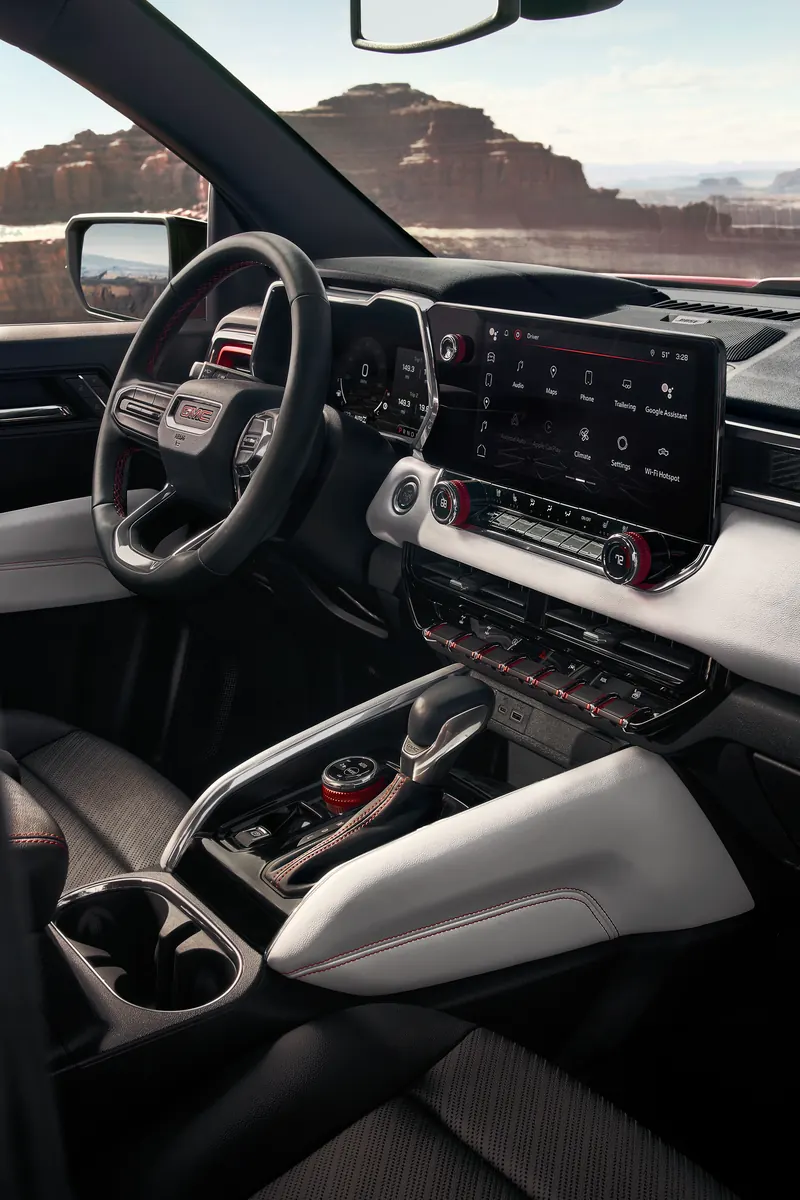 2026 GMC Canyon infotainment system at John R Young Chevrolet GMC in EUNICE LA